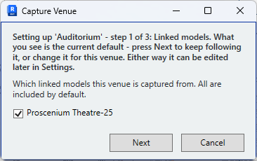The linked models step