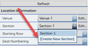 Section Creation