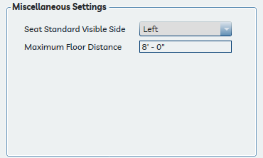 Floor Distance