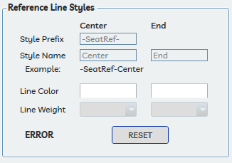 Reference Line Styles Error